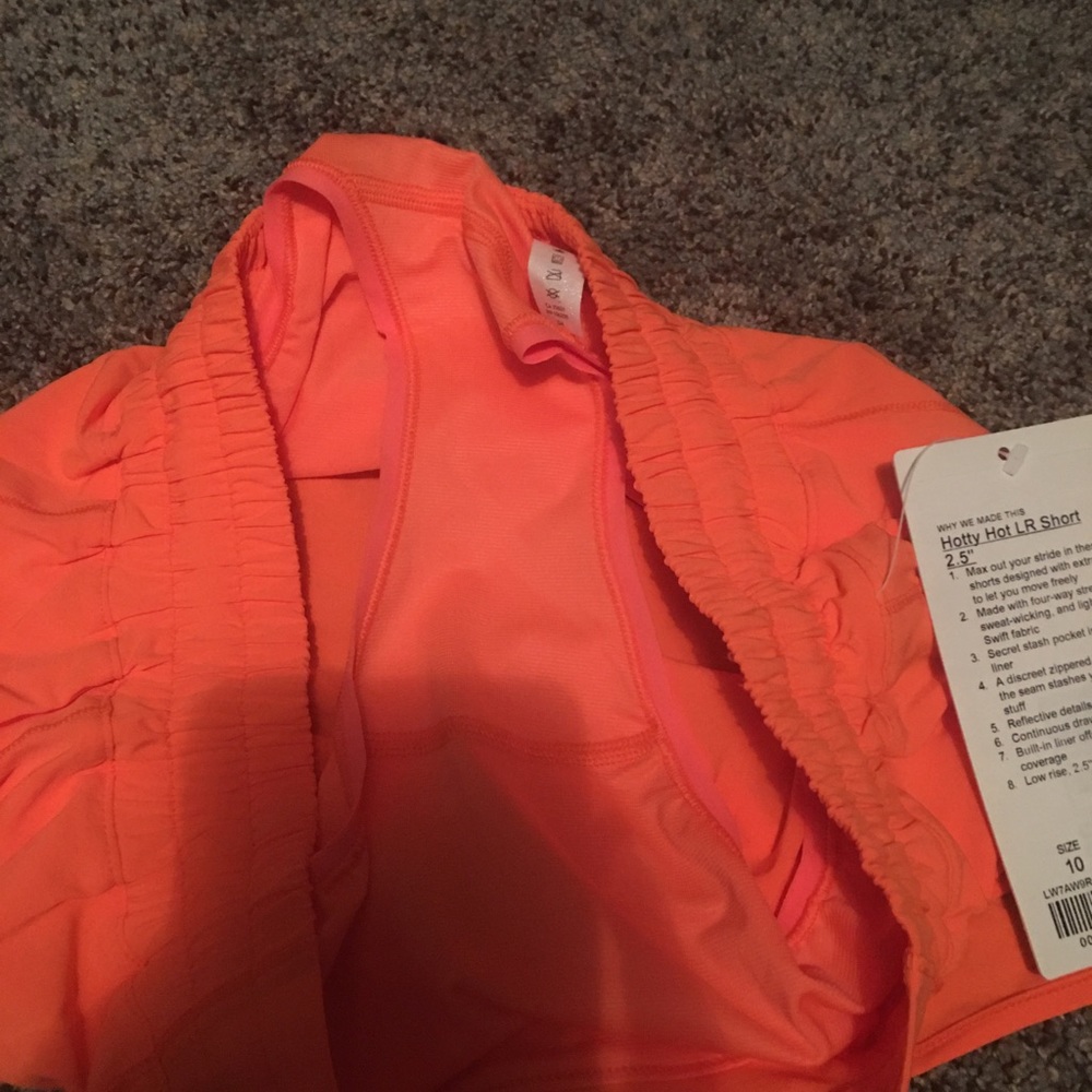 Highlight Orange Hotty Hot LR Short 2.5 10 - Picture 4 of 6